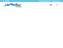 Tablet Screenshot of liketheriver.com